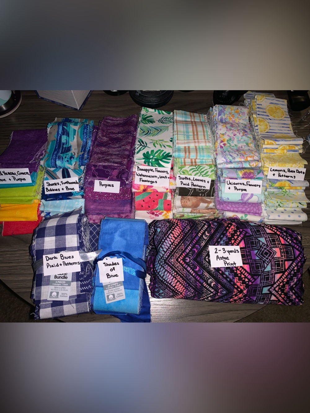 Lot of Fabric New and Unused